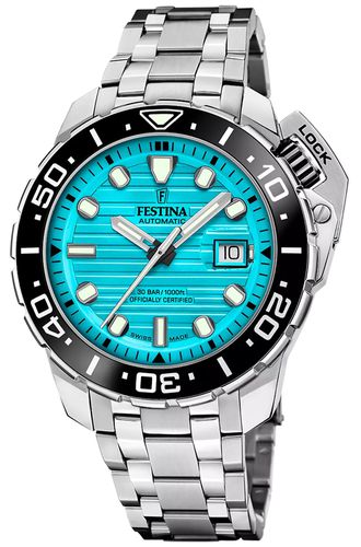 F20043/5 Swiss Made Automatic COSC Diver (47.3mm) Watch - Festina - Modalova