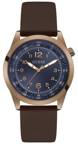 GW0494G3 Men's Max | Dial | Rubber Strap Watch - Guess - Modalova