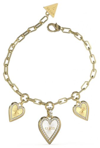 JUBB03235JWYGRHS Love Me Tender White Heart bracelet Jewellery - Guess - Modalova