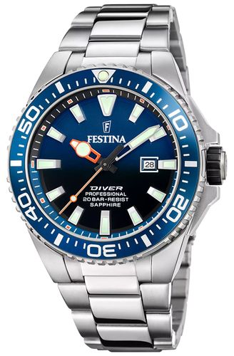 F20663/1 Diver Professional (45.7mm) Dial / Watch - Festina - Modalova