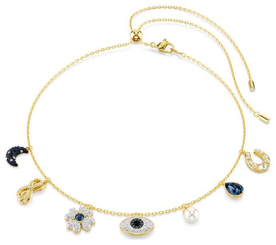 Symbolica Choker Necklace Blue and White Jewellery - Swarovski - Modalova