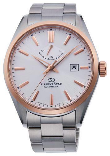 RE-AU0401S00B Simple Date Mechanical (42mm) Watch - Orient Star - Modalova