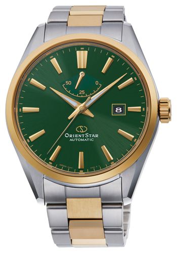 RE-AU0405E00B Simple Date Mechanical (42mm) Watch - Orient Star - Modalova