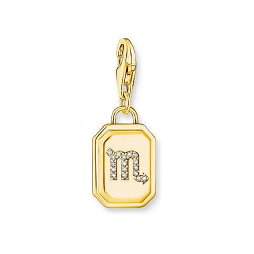 Gold-Plated Charm Pendant Zodiac Jewellery - Thomas Sabo - Modalova