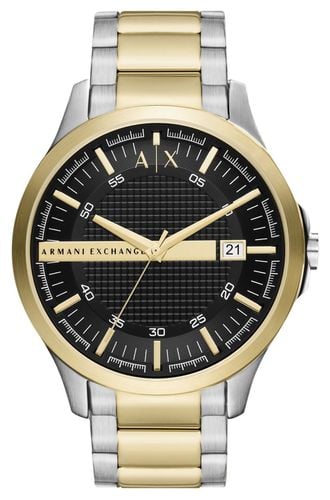 AX2453 Men's (46mm) Dial / Two-Tone Watch - Armani Exchange - Modalova