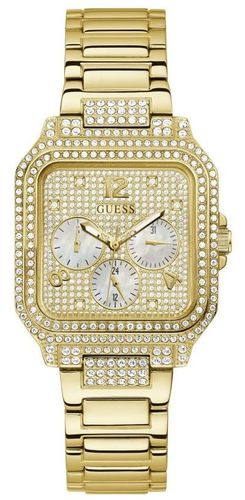 GW0472L2 Women's Deco | Crystal Set Dial | Watch - Guess - Modalova