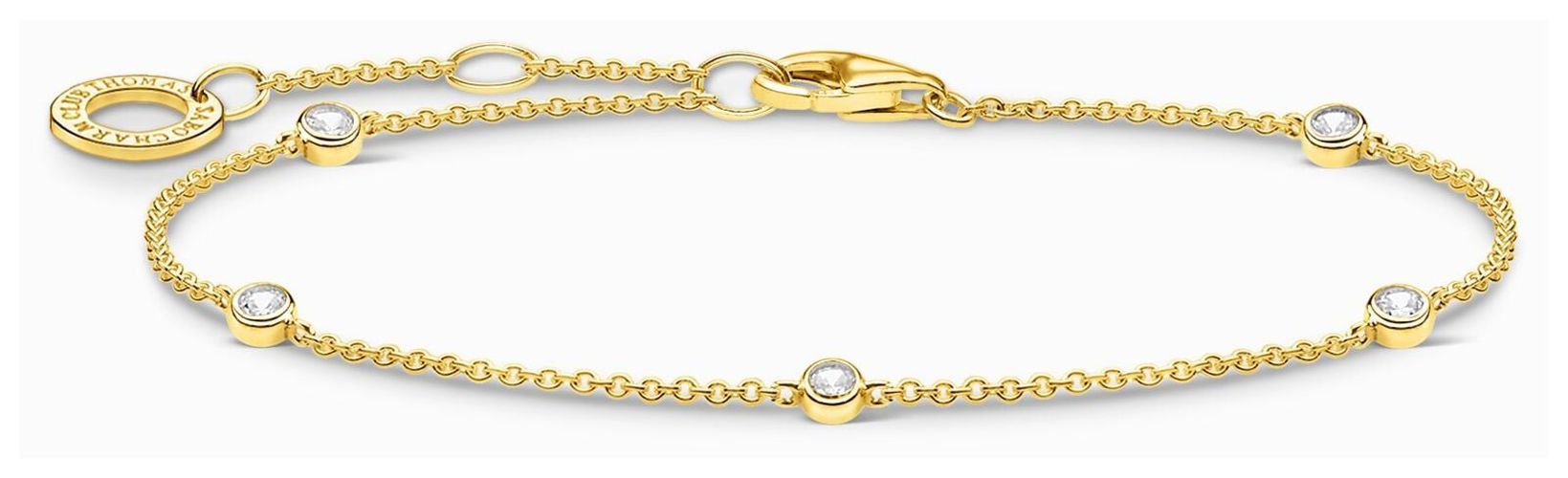 A1999-414-14 Women's Dainty Zirconia Gold- Jewellery - Thomas Sabo - Modalova