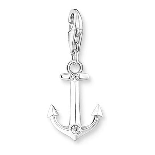 Silver Charm Pendant Anchor With Jewellery - Thomas Sabo - Modalova