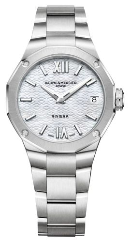 Riviera Diamond (33mm) Watch - Baume & Mercier - Modalova
