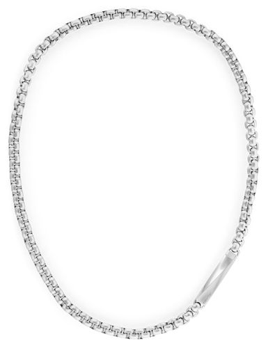Men's Iconic Stainless Steel ID Jewellery - Calvin Klein - Modalova