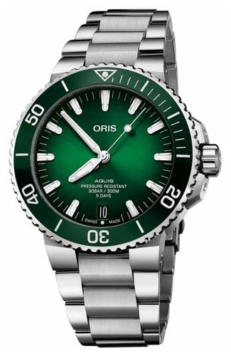 PEB Aquis Date Calibre 400 Watch - ORIS - Modalova