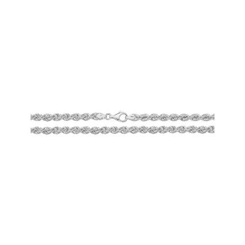 G1181/22 Silver Rope Chain 22 Jewellery - James Moore TH - Modalova