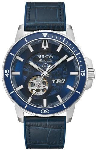 A291 Men's Marine Star Automatic | Dial | Watch - Bulova - Modalova