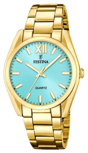 F20640/2 Acero Clasico (36.8mm) Light Dial / Watch - Festina - Modalova