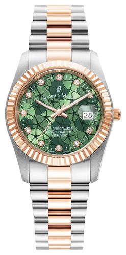 JWL02604 Inspiration Flower (34mm) Watch - Jacques Du Manoir - Modalova