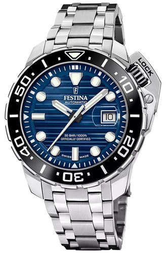 F20043/2 Swiss Made Automatic COSC Diver (47.3mm) Watch - Festina - Modalova