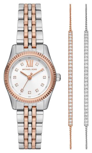 MK4817SET Women's Lexington and Bracelet Watch - Michael Kors - Modalova