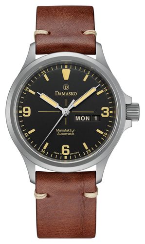 DK36/2 OLD RADIUM-VINTAGE LEATHER DK36/2 Old Watch - Damasko - Modalova