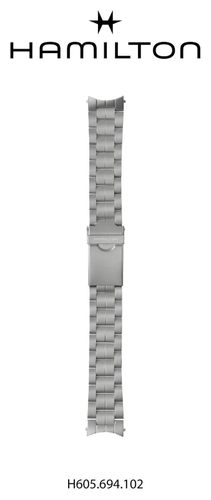 H695694102 EX DISPLAY Bracelet Only Watch - Hamilton Straps - Modalova