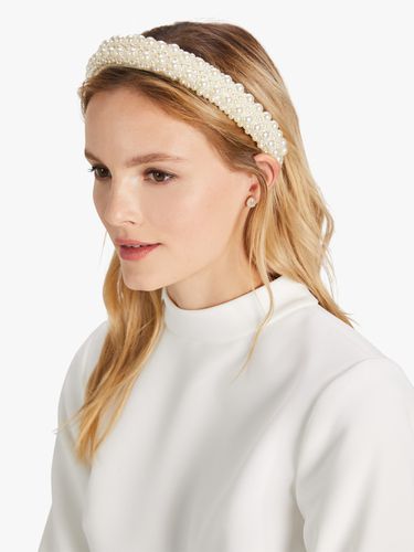 Bridal Pearl Embellished Satin Headband - Kate Spade New York - Modalova