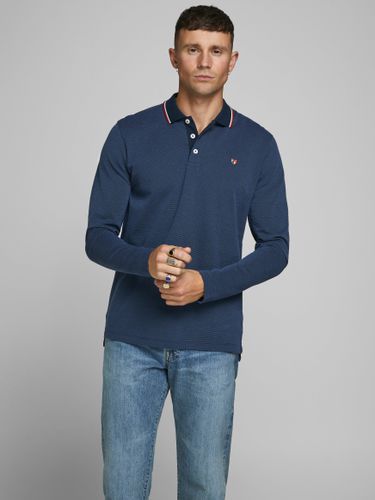 Ühevärviline Shirt Collar T-shirt - Jack & Jones - Modalova