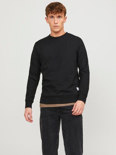 Sudadera Con Cuello Redondo Liso - Jack & Jones - Modalova