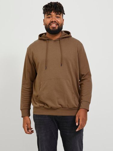 Plus Size Sudadera Con Capucha Liso - Jack & Jones - Modalova