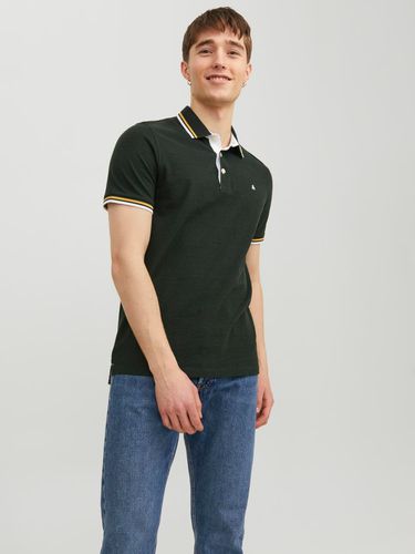 Ühevärviline Polo T-shirt - Jack & Jones - Modalova