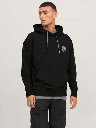 Sudadera Con Capucha Estampado - Jack & Jones - Modalova