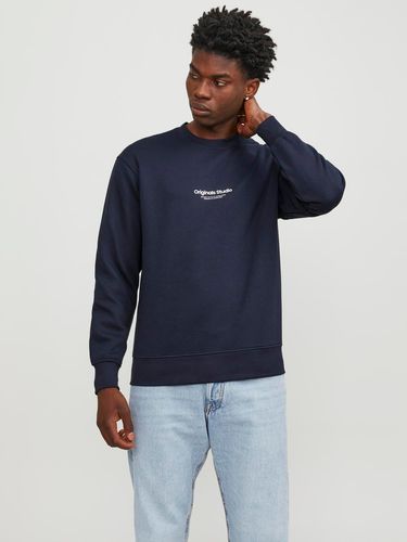 Trükitud Crew Neck Sweatshirt - Jack & Jones - Modalova