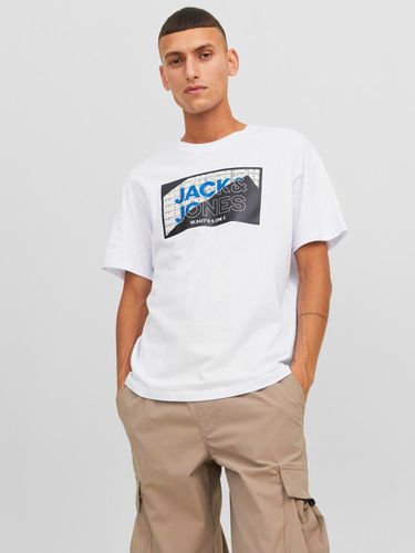 T-shirt Logo Col Rond - Jack & Jones - Modalova