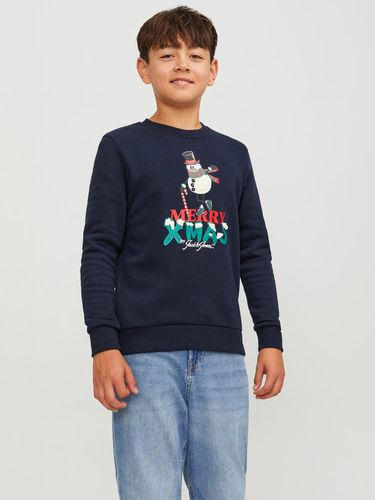 Sudadera Con Cuello Redondo X-mas Para Chicos - Jack & Jones - Modalova