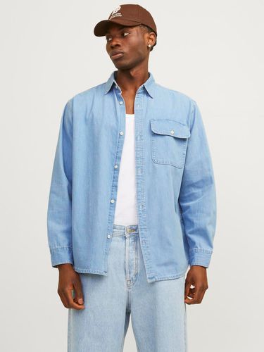 Boxy Fit Denim Shirt - Jack & Jones - Modalova