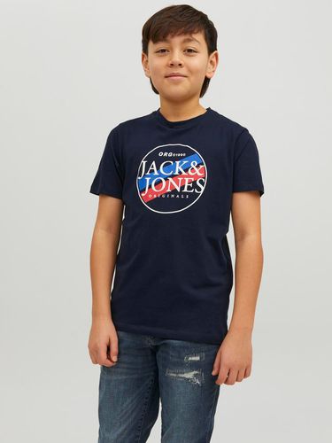 Camiseta Logotipo Para Chicos - Jack & Jones - Modalova