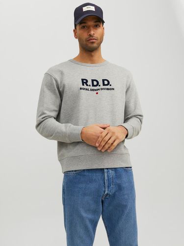 Rdd Sudadera Con Cuello Redondo Logotipo - Jack & Jones - Modalova