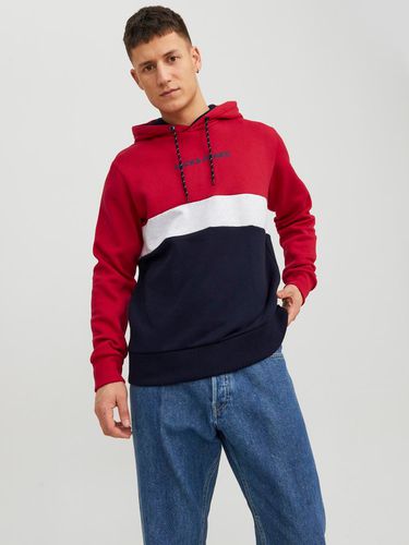 Sudadera Con Capucha Bloques De Color - Jack & Jones - Modalova