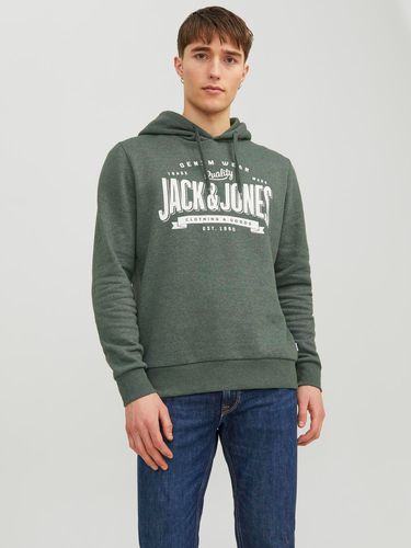 Sudadera Con Capucha Logotipo - Jack & Jones - Modalova