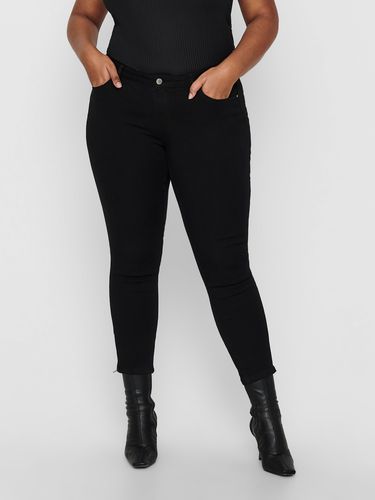 Curvy Carkarla Reg Ankle Zip Jeans Skinny Fit - ONLY - Modalova