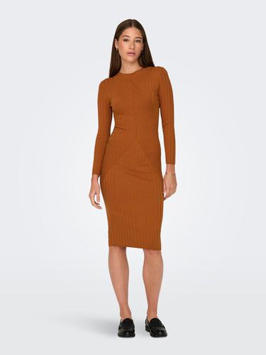 Tight Fitted Knitted Dress - ONLY - Modalova