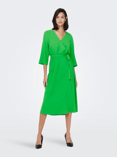 Wrap Midi Dress - ONLY - Modalova