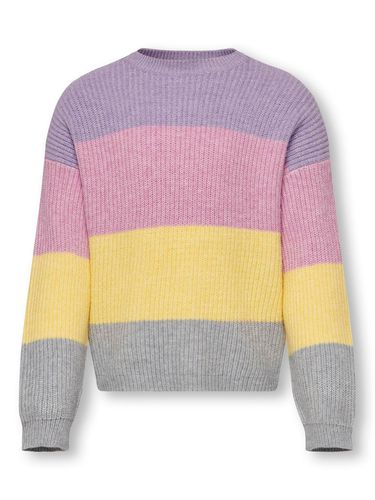 Striped Knitted Pullover - ONLY - Modalova