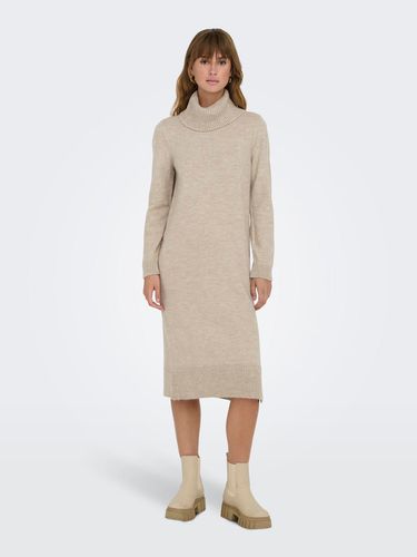 Roll Neck Knitted Dress - ONLY - Modalova