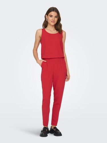 Solid Colored Jumpsuit - ONLY - Modalova
