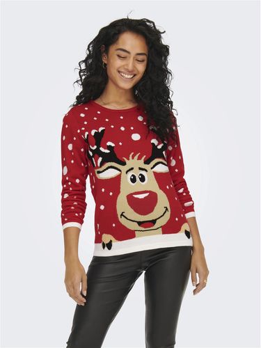 Knitted Christmas Pullover - ONLY - Modalova