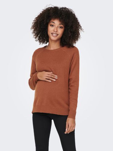 Mama Loose Fitted Knitted Pullover - ONLY - Modalova