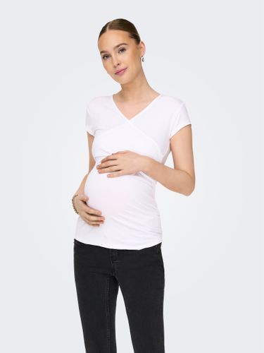 Mama Wrap Top - ONLY - Modalova