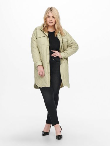 Curvy Quilted Shirt Jacket - ONLY - Modalova