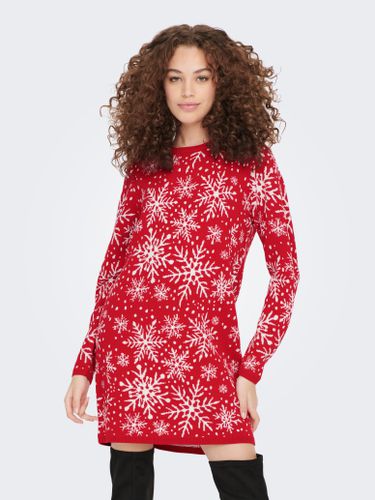 Knitted Christmas Dress - ONLY - Modalova