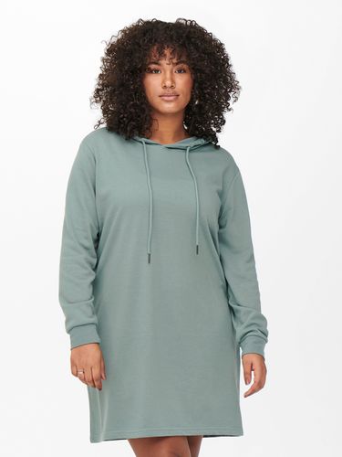 Curvy Hooded Sweat Dress - ONLY - Modalova