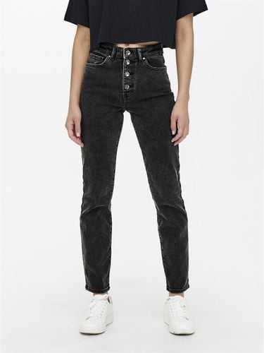 Onlemily High Waist St Button Ankle Jeans - ONLY - Modalova